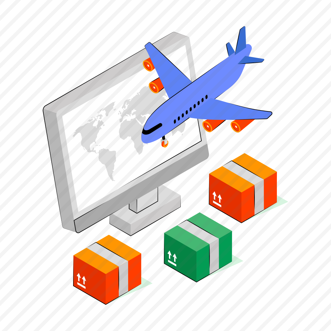 Air Cargo, Air Shipment, Air Delivery, Logistic Delivery, Parcel Delivery  preview