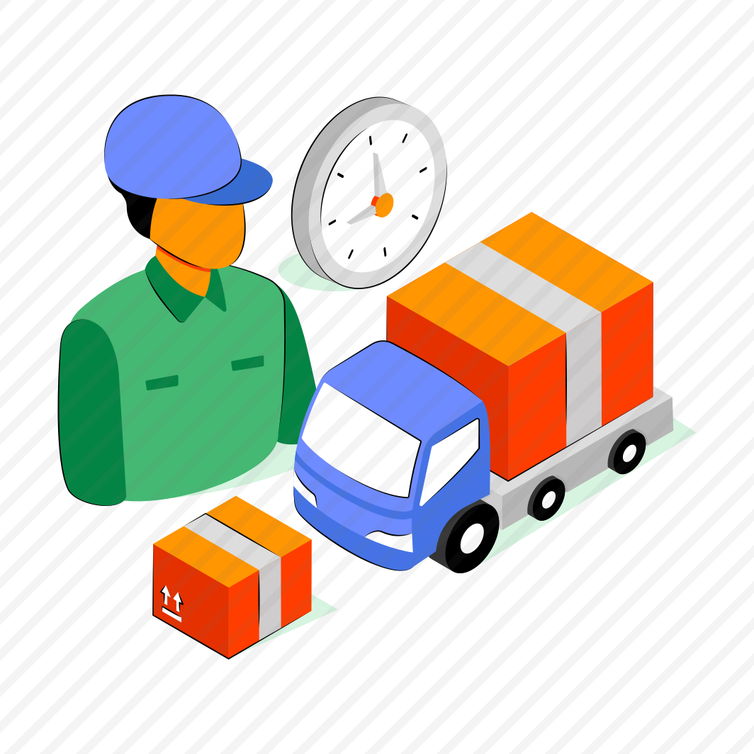 Delivery Boy, Delivery Man, Courier Boy, Courier Man, Parcel Delivery preview