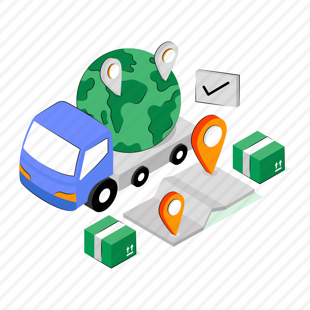 Global Delivery Location, Global Direction, Global Gps, Global Navigation, Geolocation,  preview