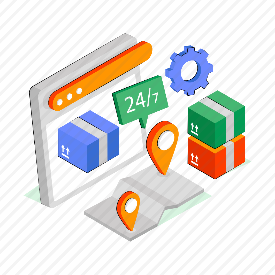 Hr Delivery Service, Online Parcel, Online Package, Logistic Delivery, Online Freight  preview