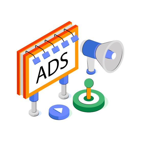 Ad Board, Roadboard, Signboard, Guideboard, Ad Placard,  illustration