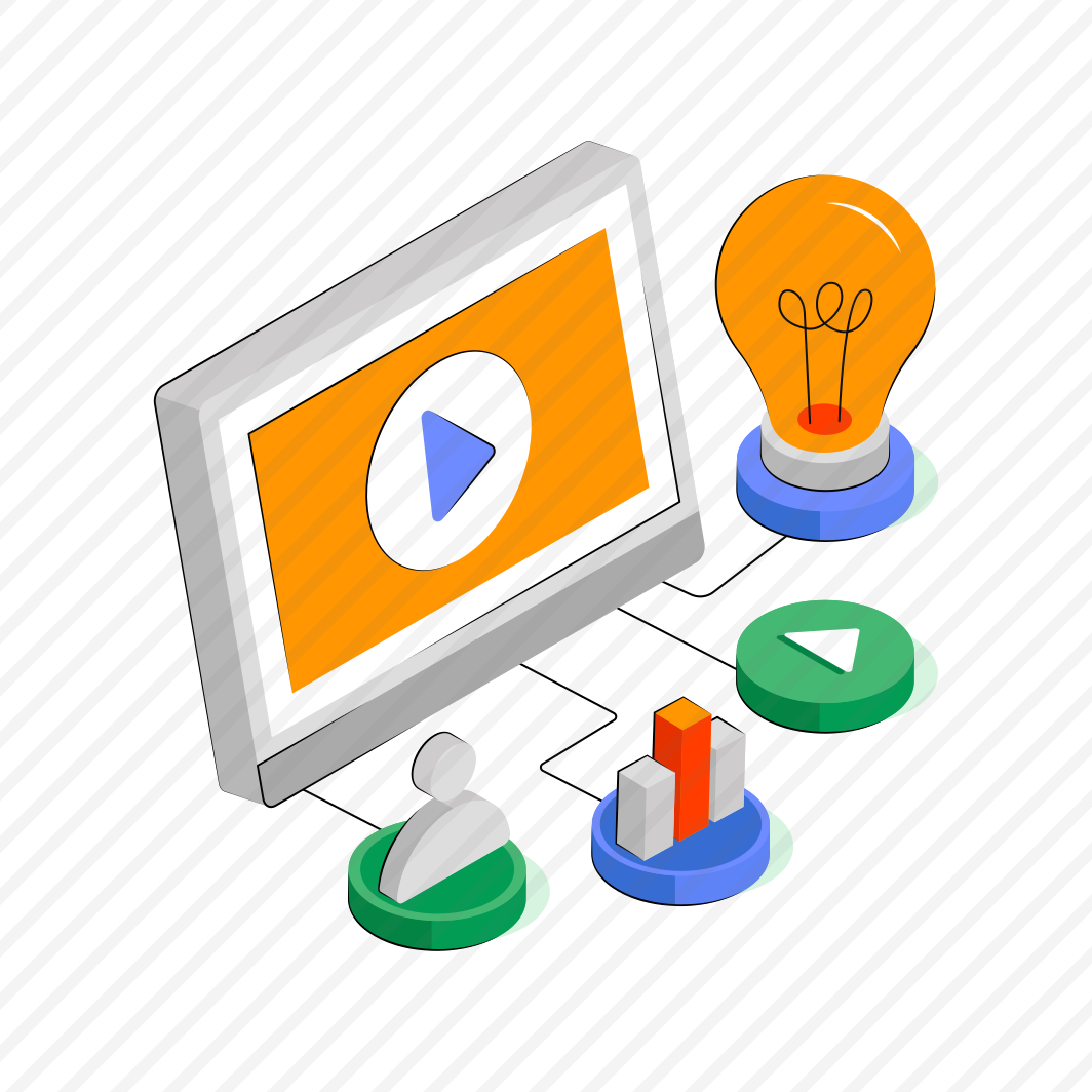 Creative Video, Video Streaming, Play Video, Live Video, Online Media  preview