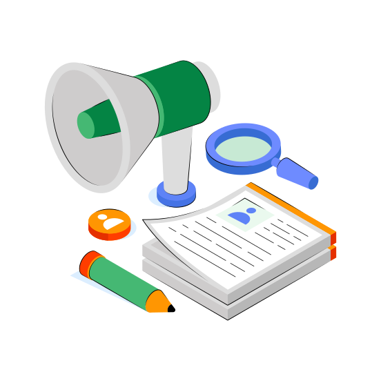 Join Us, Job Campaign, Job Promotion, Job Announcement, Job Marketing  illustration