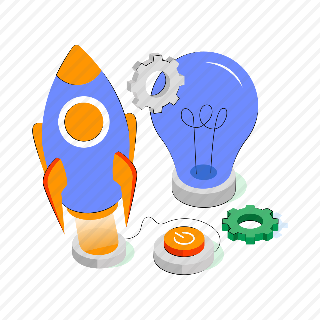 Startup Idea, Innovation, Bright Idea, Creative Idea, Launch Idea preview