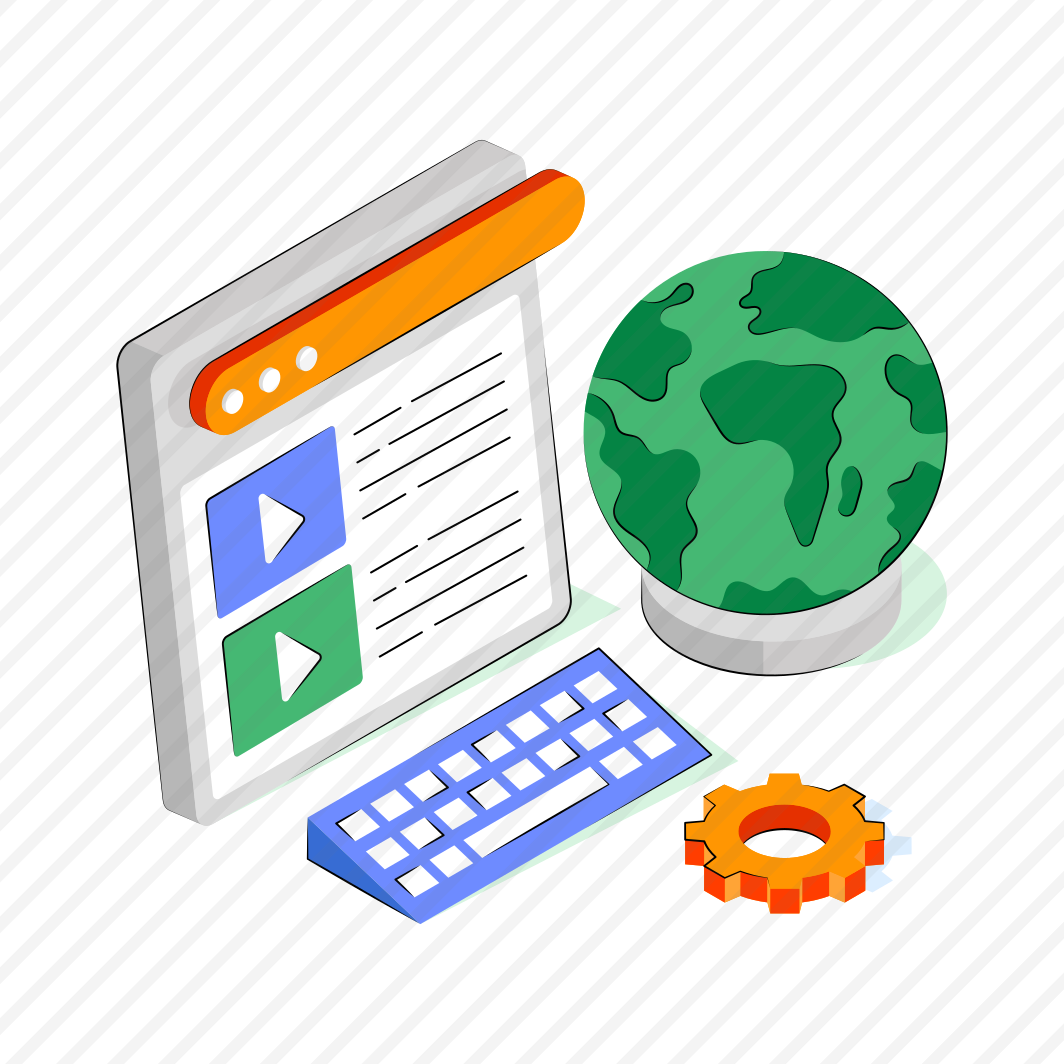 Video Website, Video Streaming, Play Video, Live Video, Online Media  preview