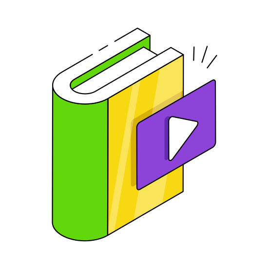 Audiobook, Audio Education, Audio Learning, Audio Course, Audio Study   illustration