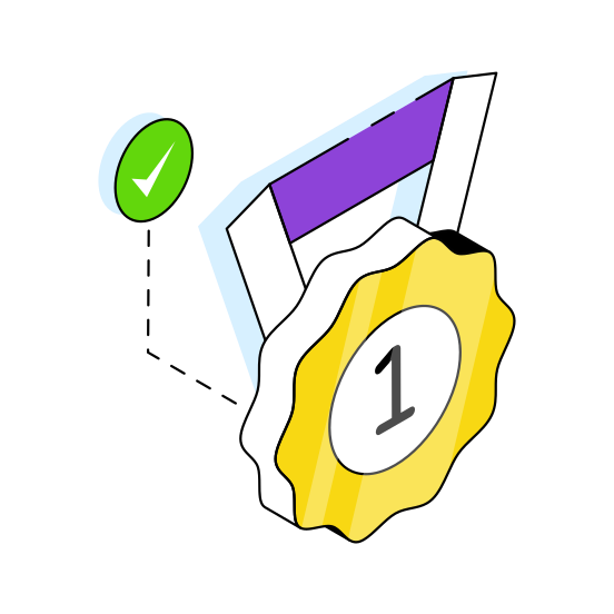 Medal, Award, Reward, Achievement, Success illustration