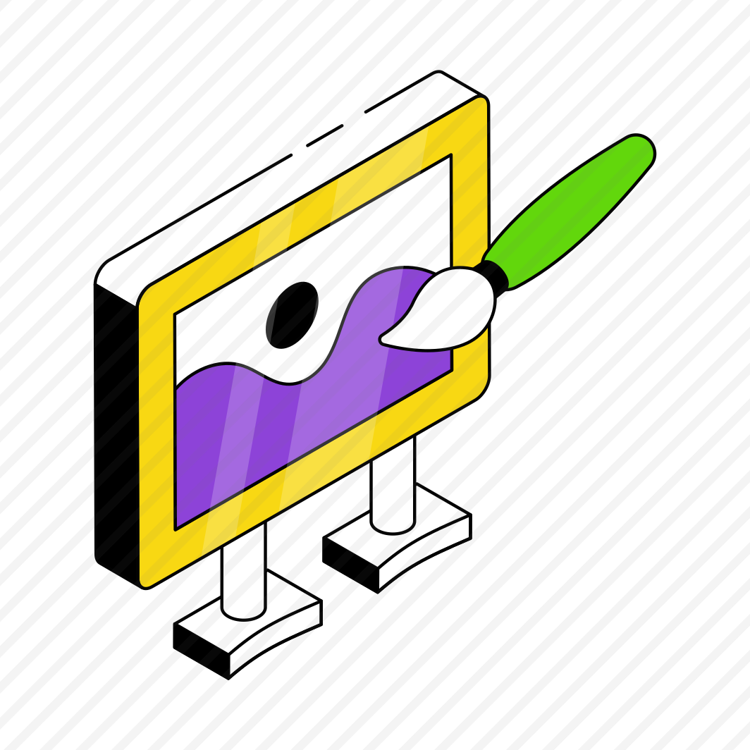 Painting, Canvas, Art, Easel Board, Landscape,  preview