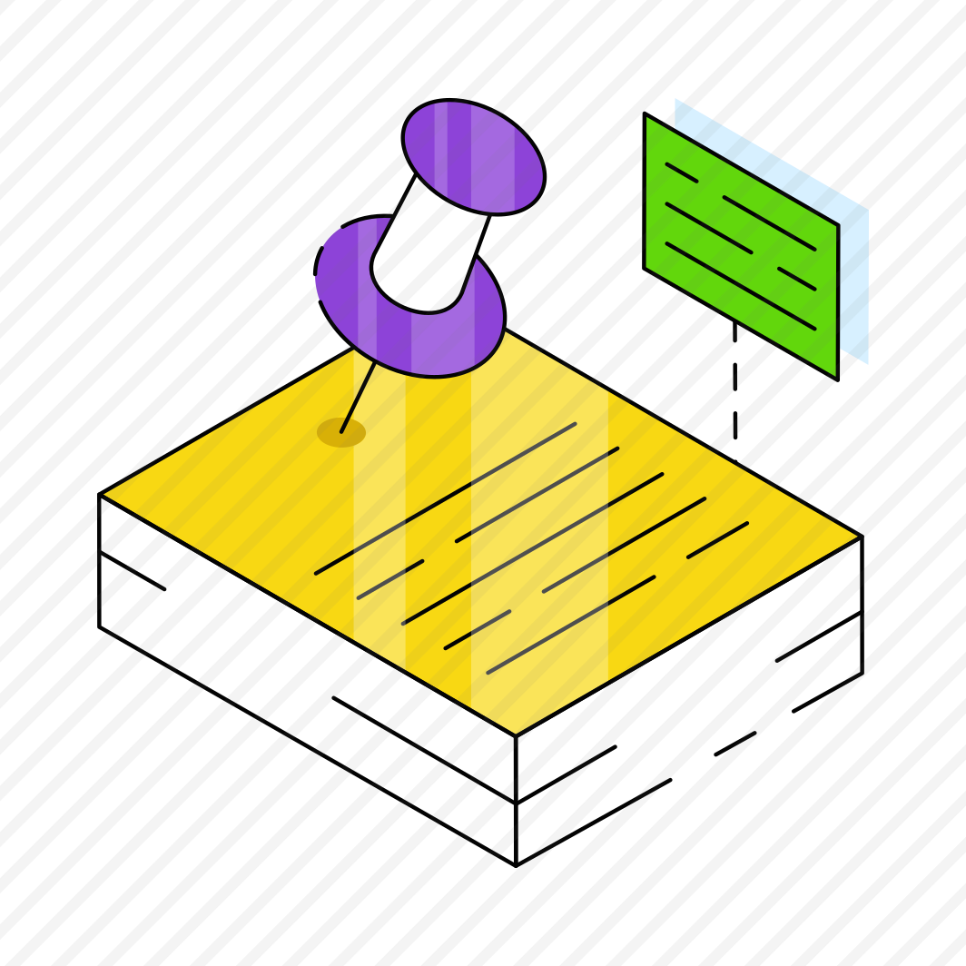 Pushpin Document, Doc, Archive, File, Paper  preview