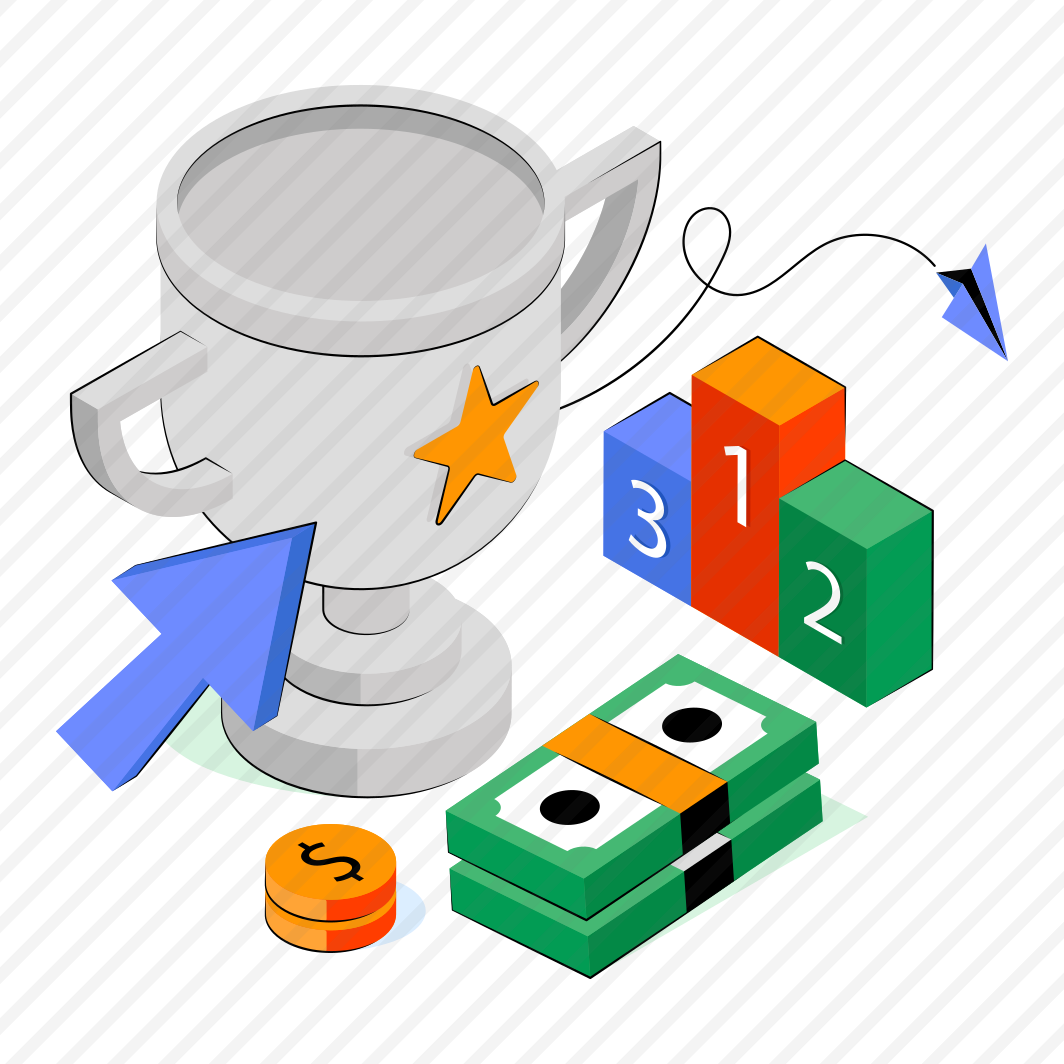 Business Award, Business Reward, Achievement, Success, Trophy,  preview