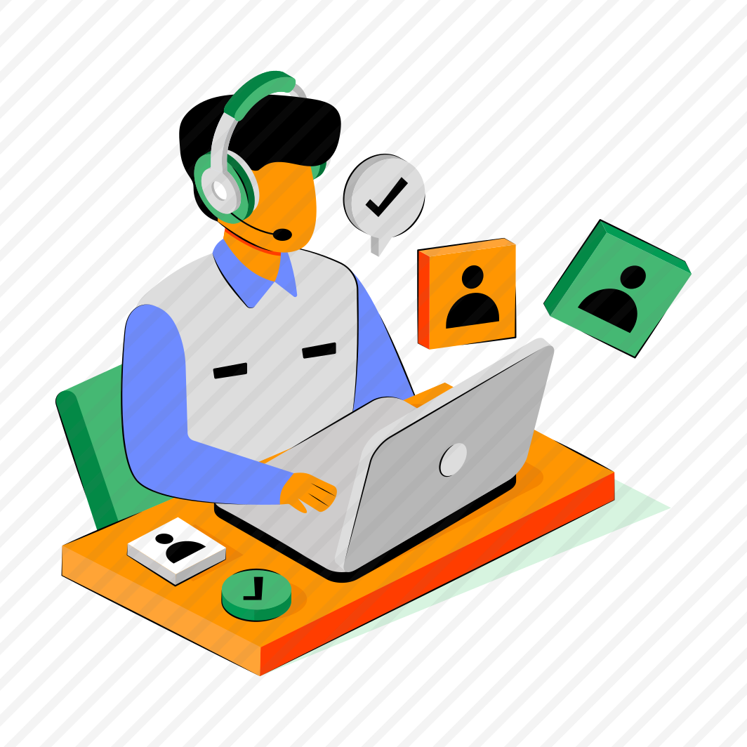 Customer Service Representative, Helpline, Hotline, Customer Service, Customer Support  preview