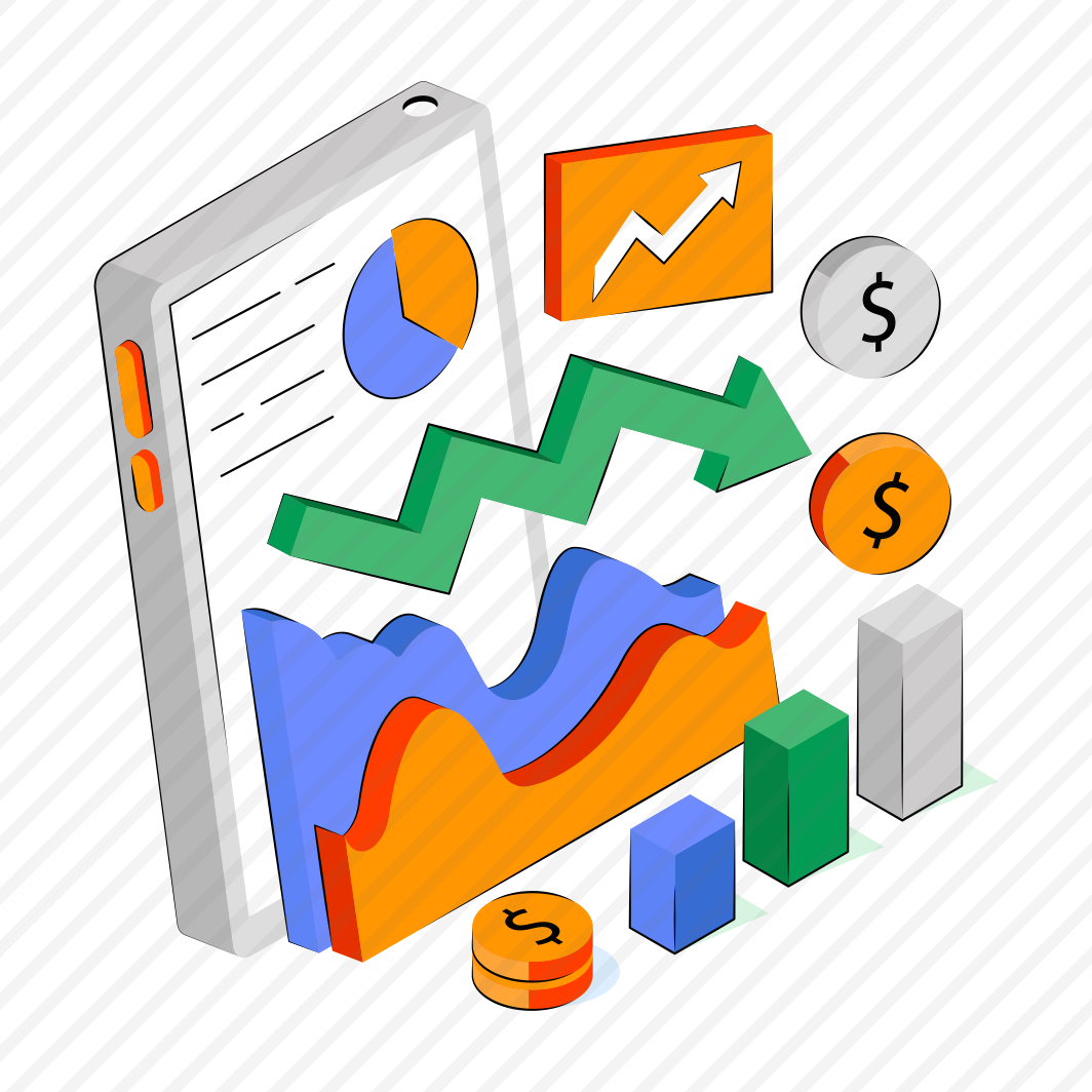 Data Analytics, Infographic, Statistics, Financial Loss Chart, Financial Report preview