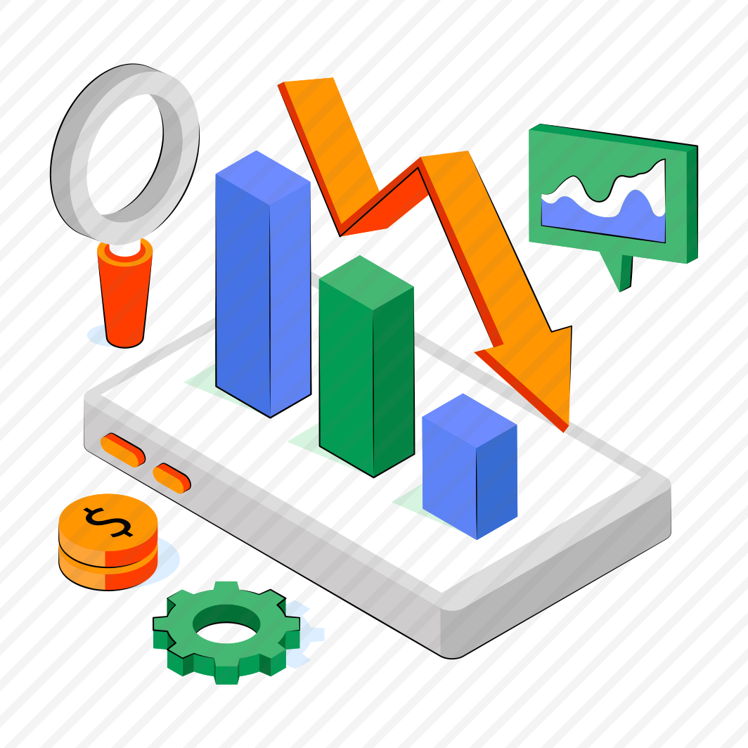 Data Analytics, Infographic, Statistics, Recession Chart, Recession Graph, preview
