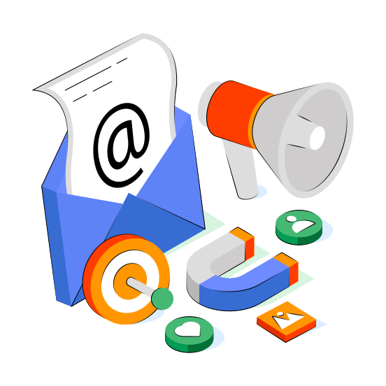 Mail Marketing, Email, Correspondence, Letter, Inbox  illustration
