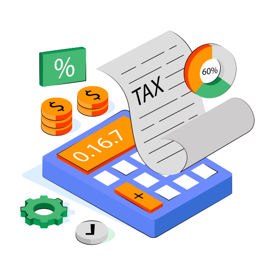 Tax Paper, Tax Document, Tax Doc, Tax Calculation, Tax File  illustration