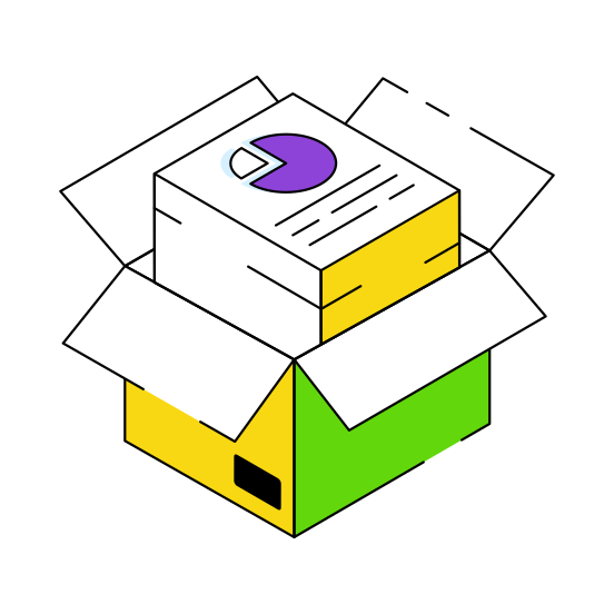 Business Report, Business Graph Report, Statistics Report, Analysis Report, Growth Report illustration