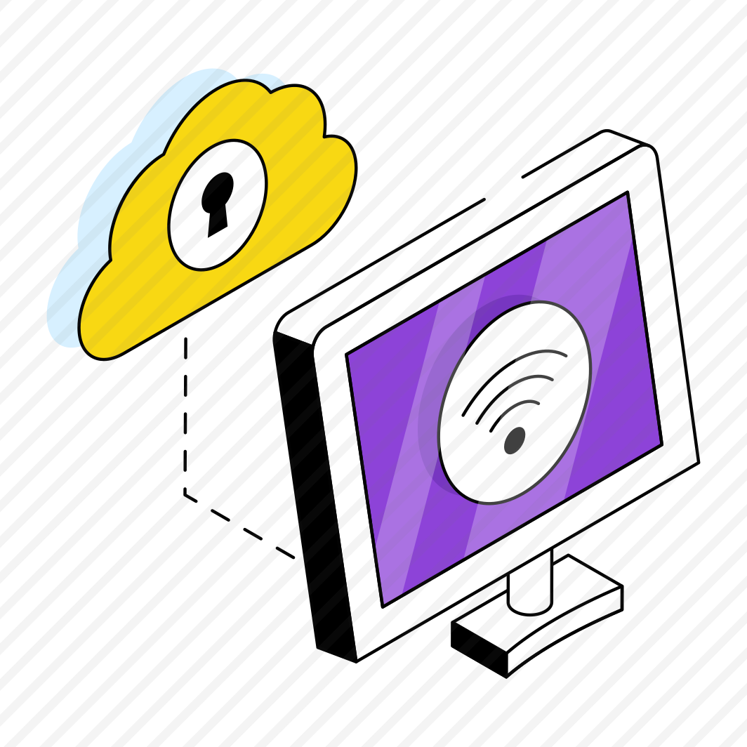 Connected Monitor, Connected Device, Wireless Network, Broadband Connection, Connected Computer  preview