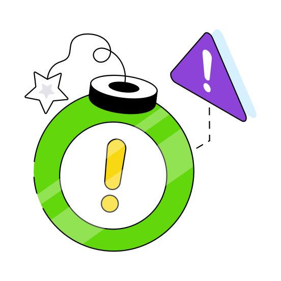 Cyber Bomb, Cyber Attack, Bombshell, Dynamite, Explosive Material  illustration