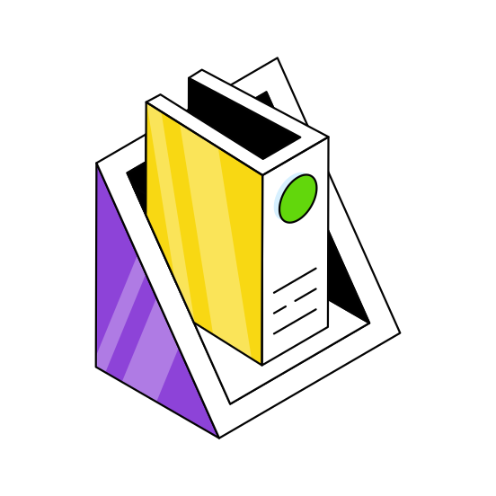 Document, Binder, Folder, Archive, File illustration