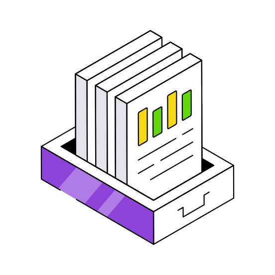Document Drawer, File Drawer, Document Cabinet, File Cabinet, Doc Drawer  illustration