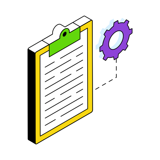 File Setting, File Configuration, File Management, File Development, Document Management  illustration