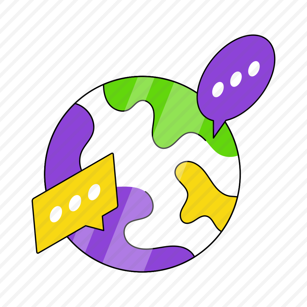 Global Chatting, Global Communication, Global Conversation, Global Discussion, Global Negotiation  preview