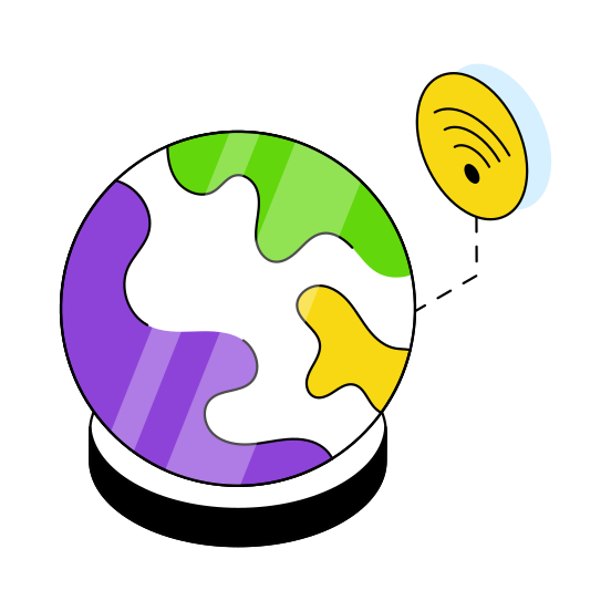 Global Wifi, Global Internet, Wireless Network, Broadband Connection, Wireless Signal  illustration