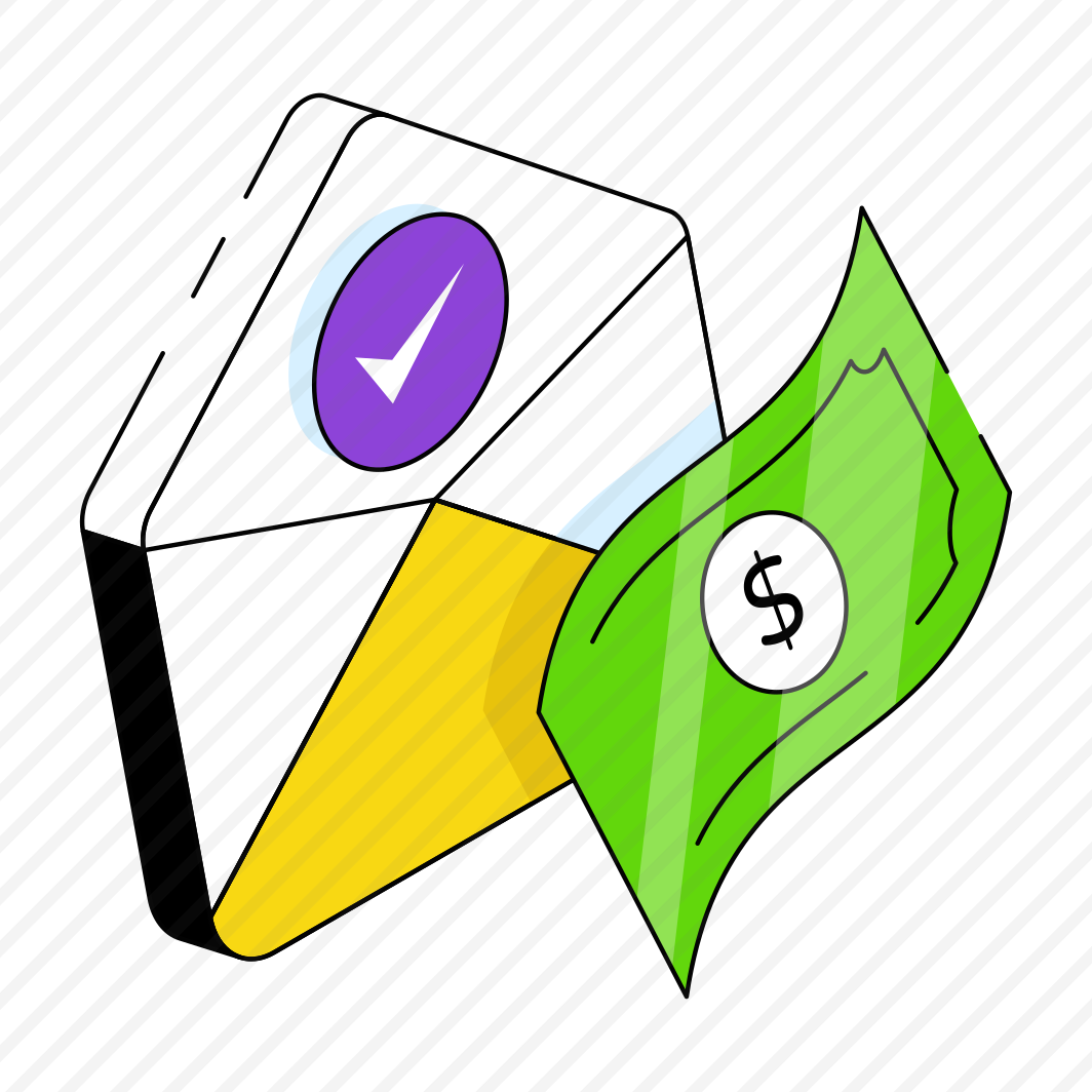 Money Envelope, Cash Envelope, Monetize, Dollar Envelope, Banknote Envelope,  preview