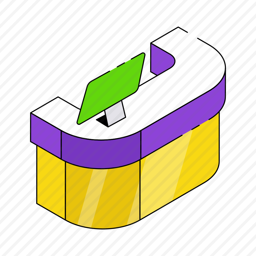 Reception Table, Reception Desk, Tabletop, Furniture, Interior  preview