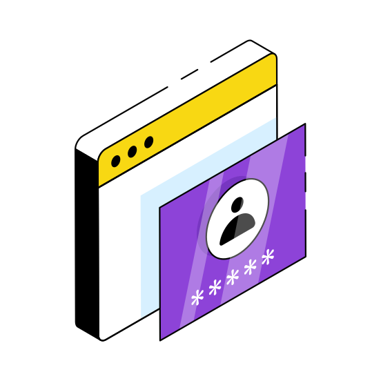 Secure Login, Login Password, Profile Login, Account Login, Login Passcode  illustration