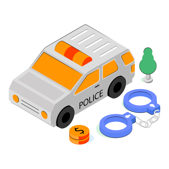 Police Car, Cop Car, Police Vehicle, Automobile, Automotive  illustration