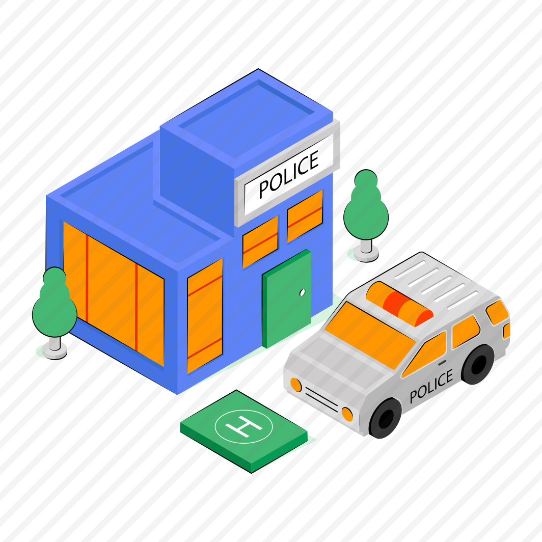 Police Station, Police Headquarter, Govt Building, Architecture, Legal Building  preview