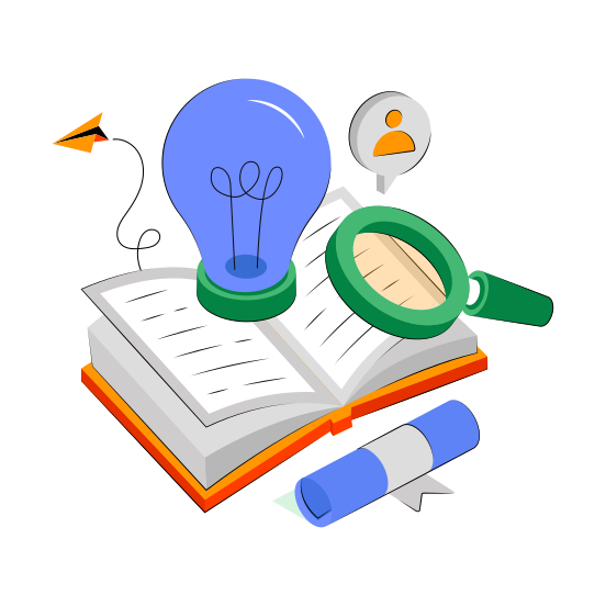 Creative Knowledge, Creative Education, Creative Learning, Innovative Education, Innovative Learning  illustration