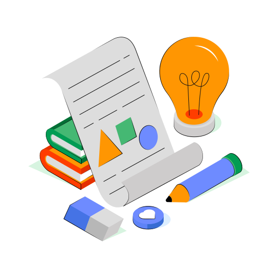 Creative Writing, Creativity, Bright Idea, Creative Article, Creative Skill  illustration