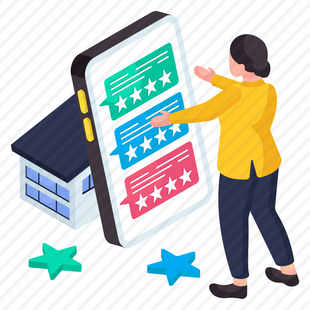 Mobile Feedback, Property Feedback, Customer Response, Customer Review, Customer Ratings  preview