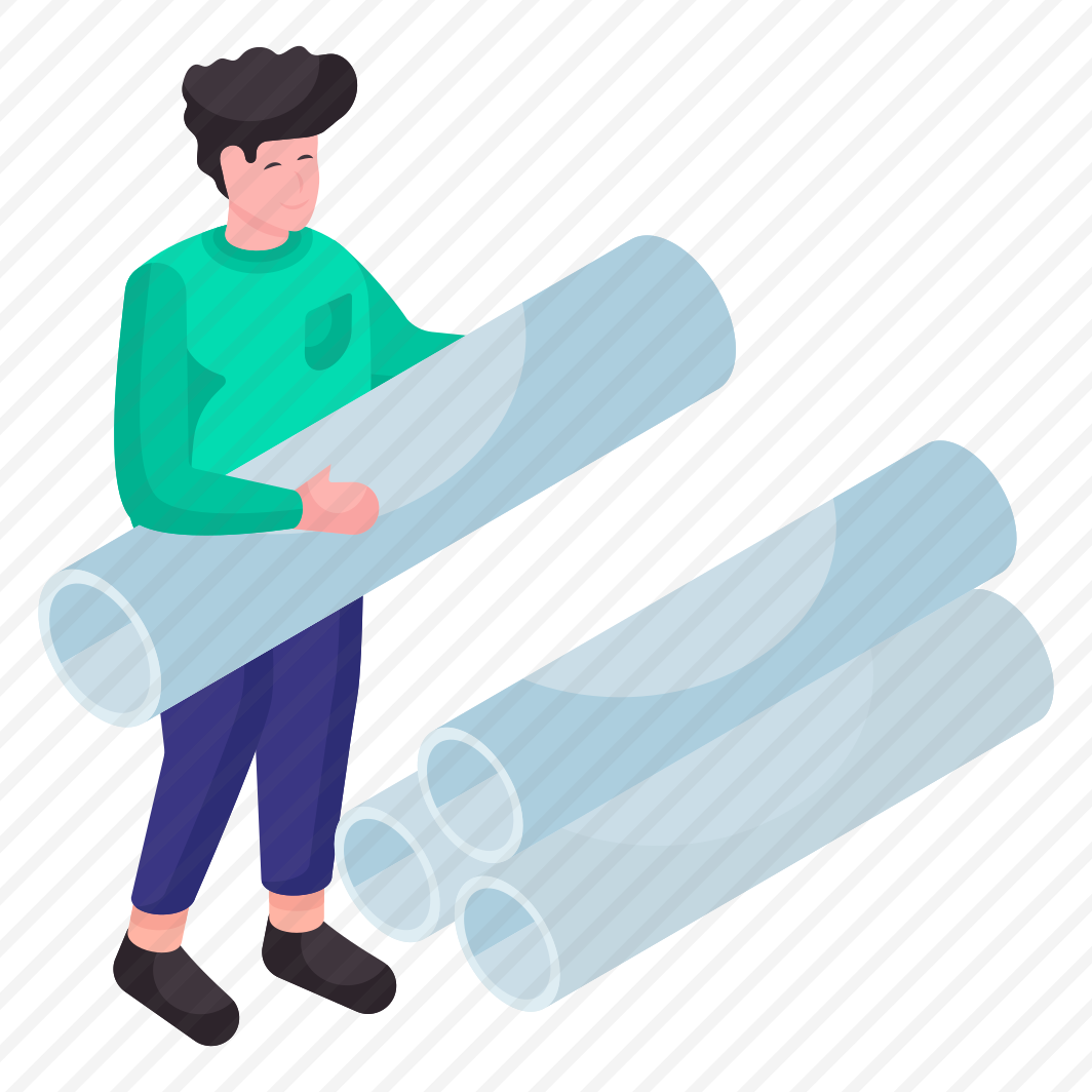 Plumbing Pipes, Pvc Pipes, Pipework, Polyvinyl Chloride Pipe, Construction Accessory preview
