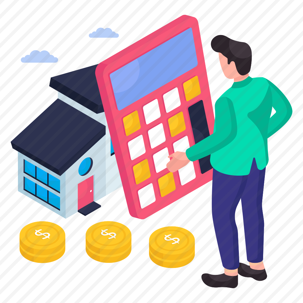 Property Calculation, Estate Calculation, Arithmetic, Accounting, Home Calculation preview