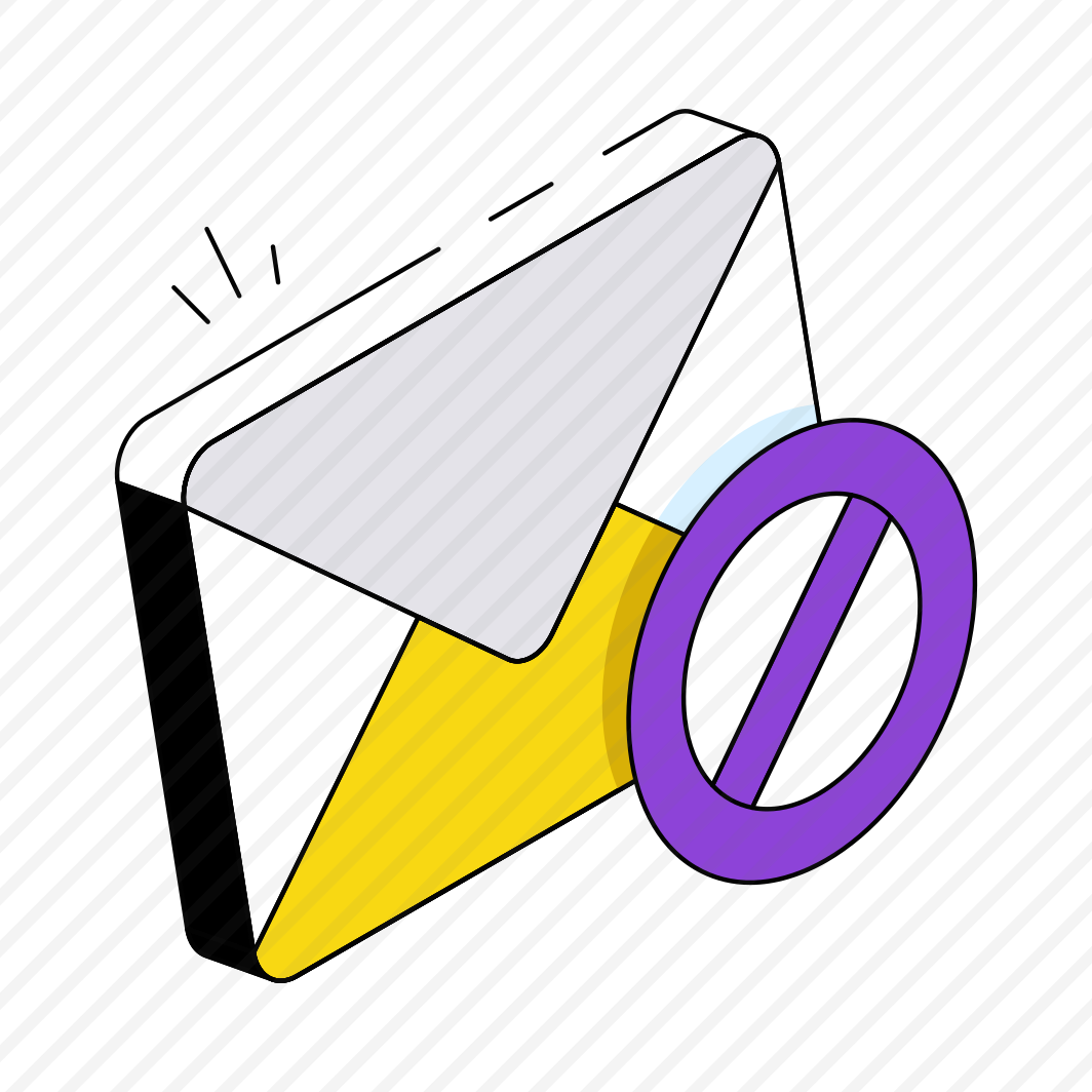 Email Ban, Email Block, Correspondence, Letter, Envelope,  preview