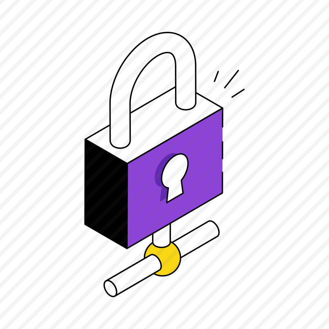 Encryption, Digital Lock, Padlock, Secure Connection, Locked Connection  preview