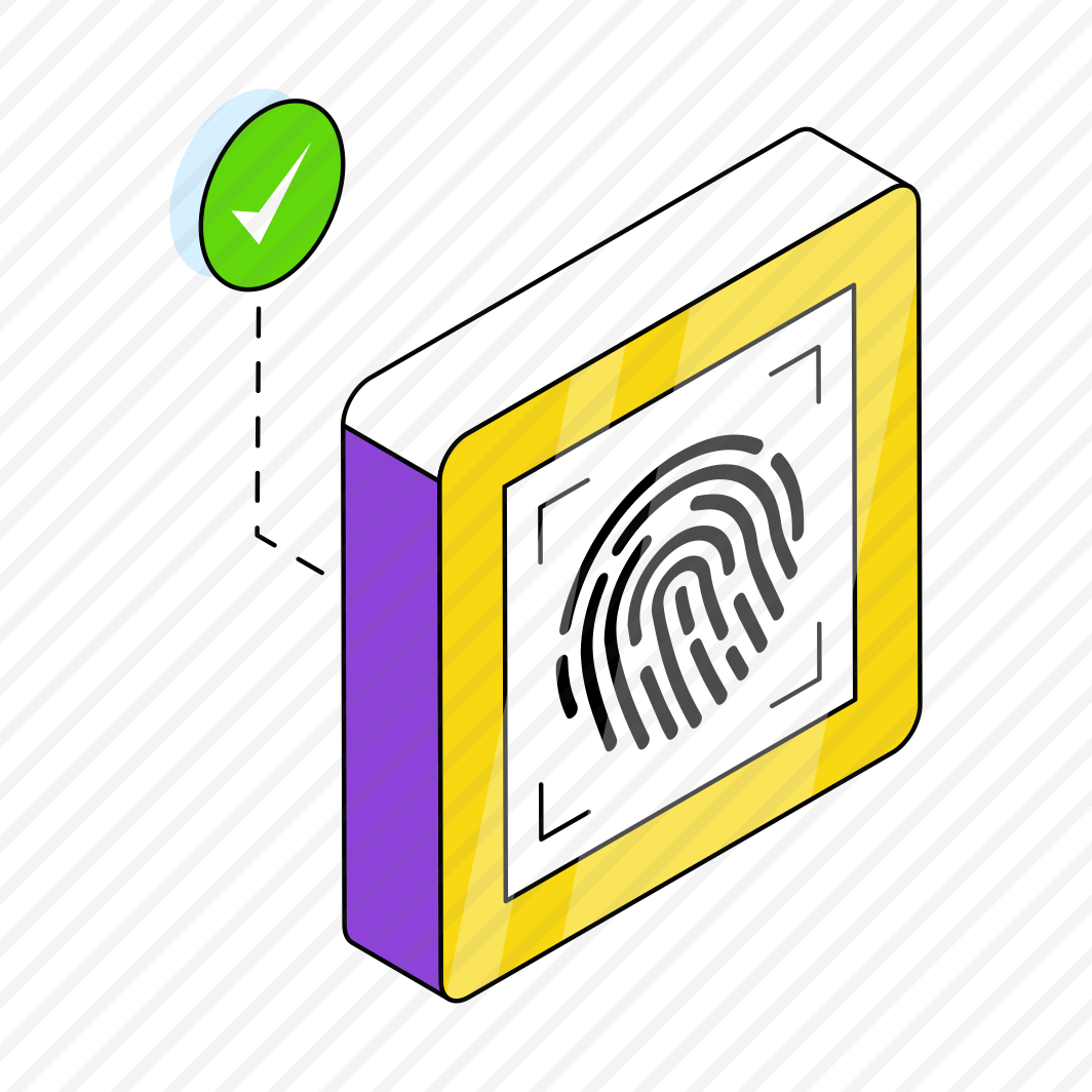 Fingerprint Scan, Fingerprint Identification, Thumbprint Scan, Thumbprint Identification, Biometry  preview