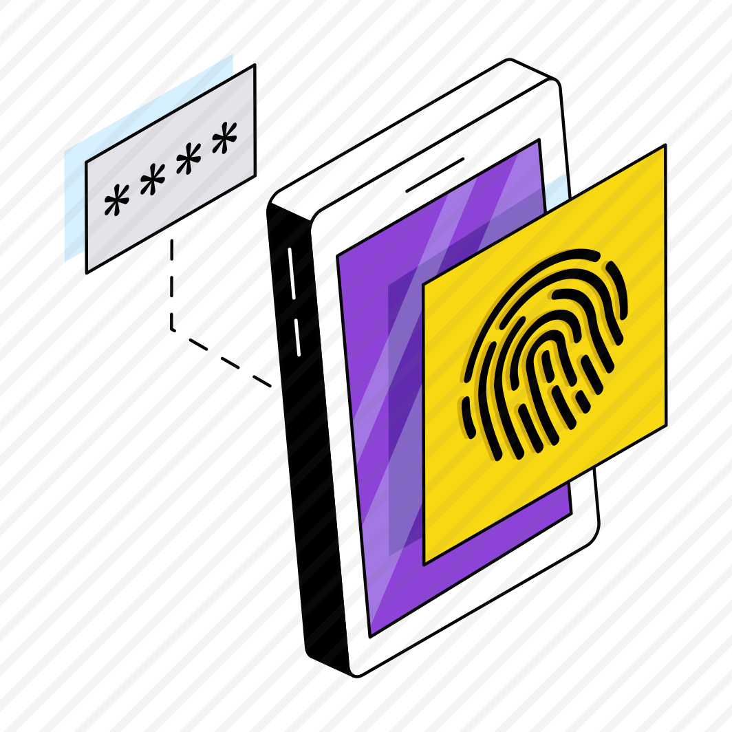 Mobile Fingerprint, Mobile Thumbprint, Mobile Biometric Access, Biometric Lock, Fingerprint Lock preview