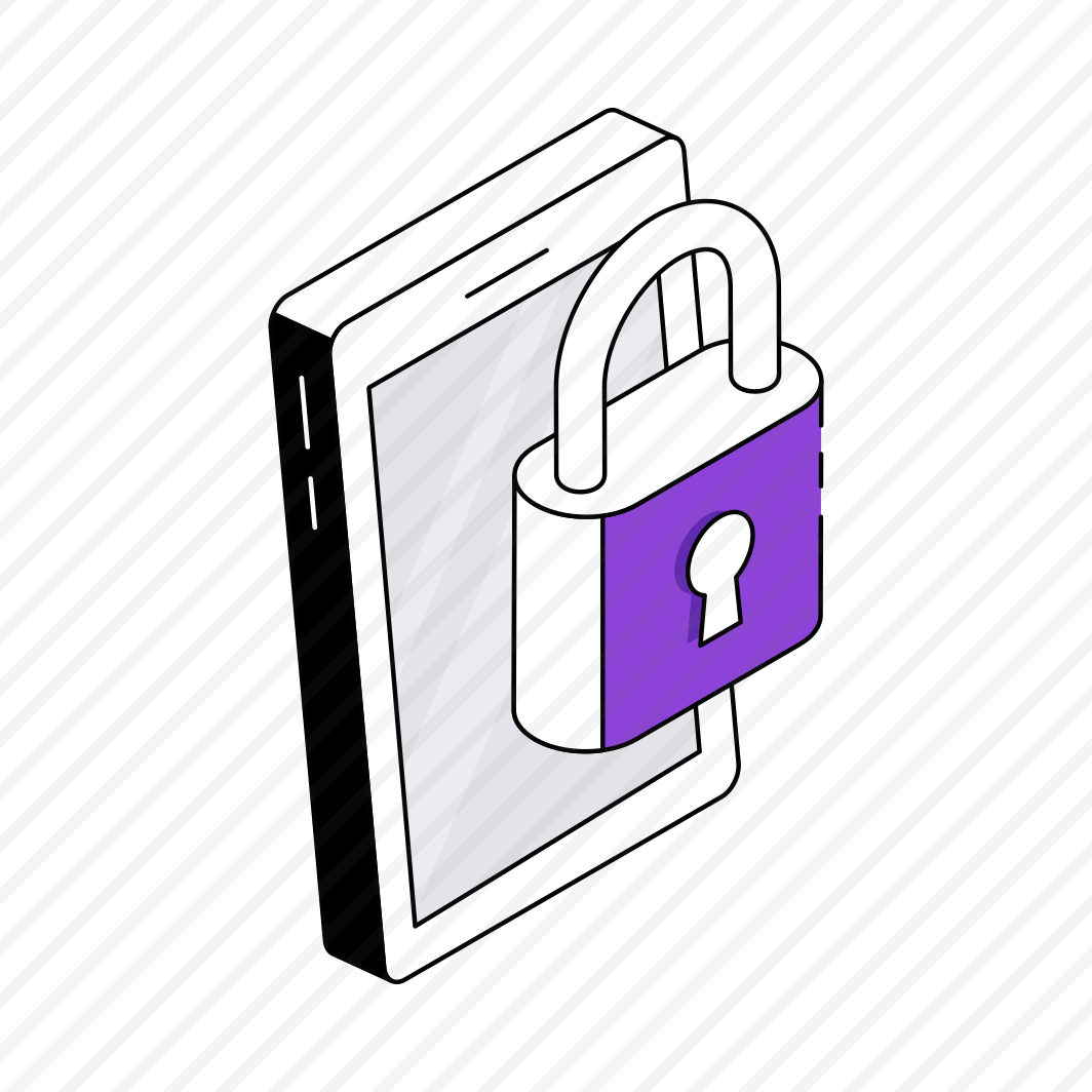 Mobile Security, Mobile Protection, Secure Mobile, Locked Phone, Smartphone Security preview