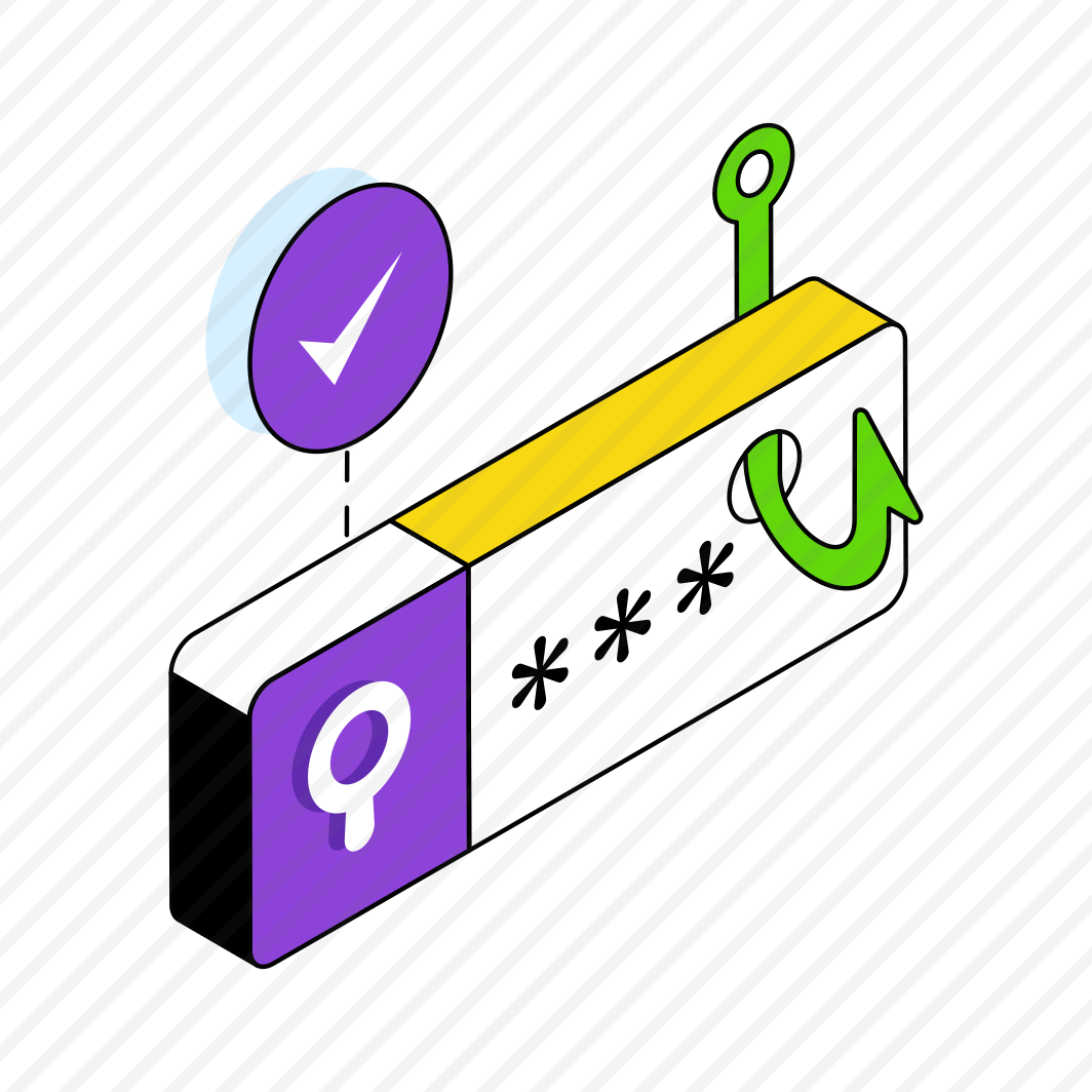 Password Phishing, Password Hacking, Cybercrime, Passcode Hacking, Cyberattack preview