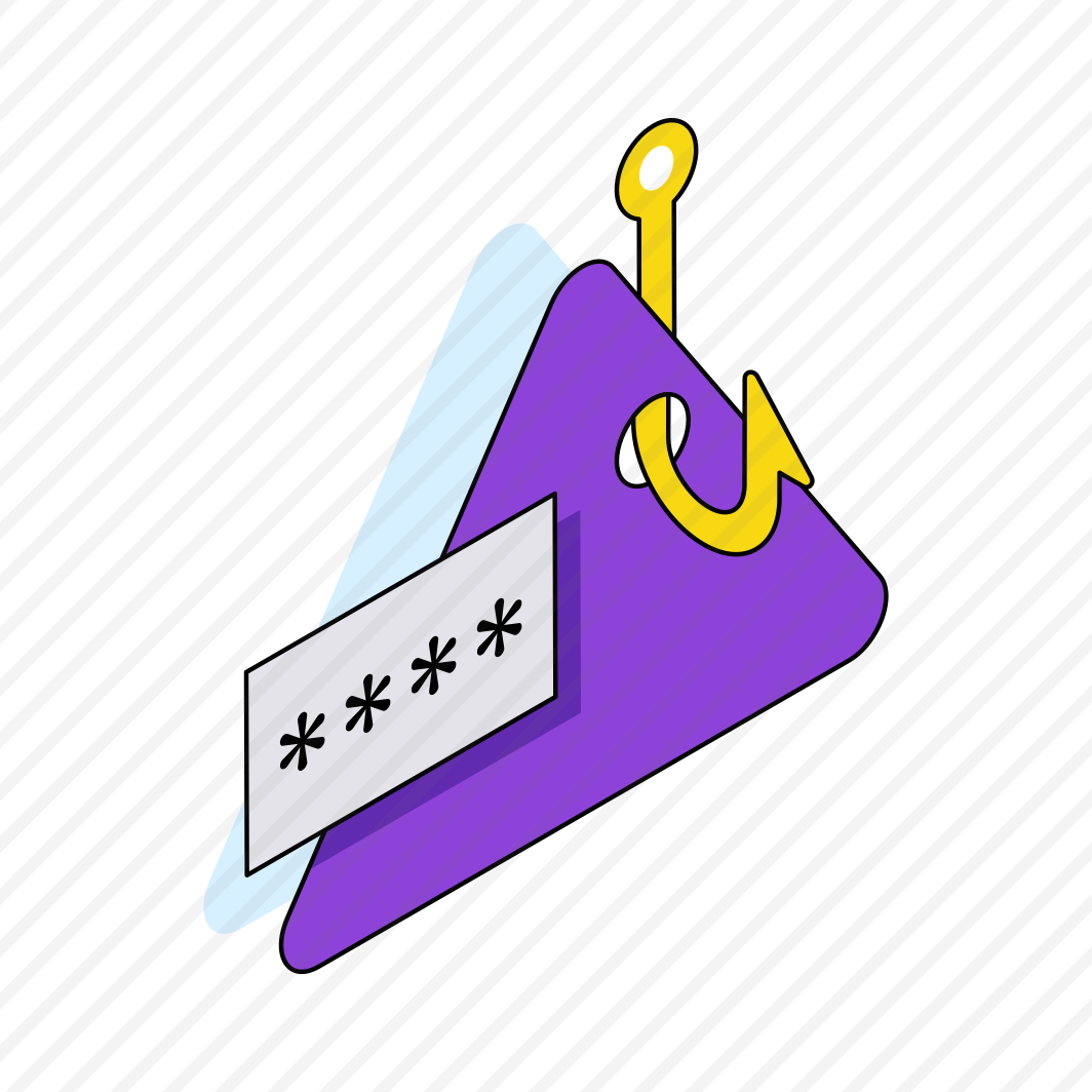 Password Phishing, Password Spoofing, Cybercrime, Passcode Hacking, Cyberattack preview