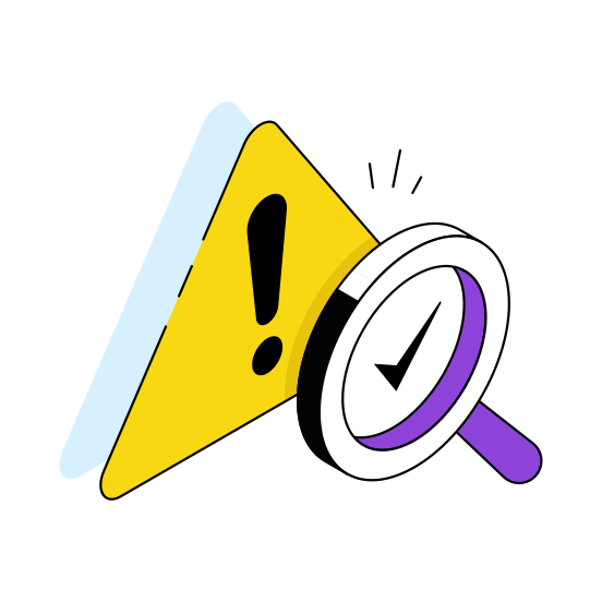 Search Error, Find Error, Error Analysis, Error Exploration, Search Problem  illustration