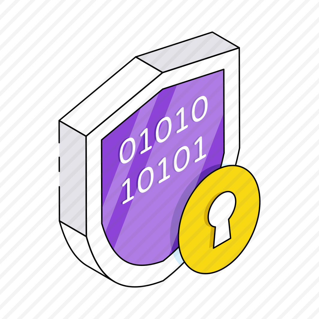 Secure Binary Data, Secure Binary Code, Digital Code, Coding, Numeric Code,  preview