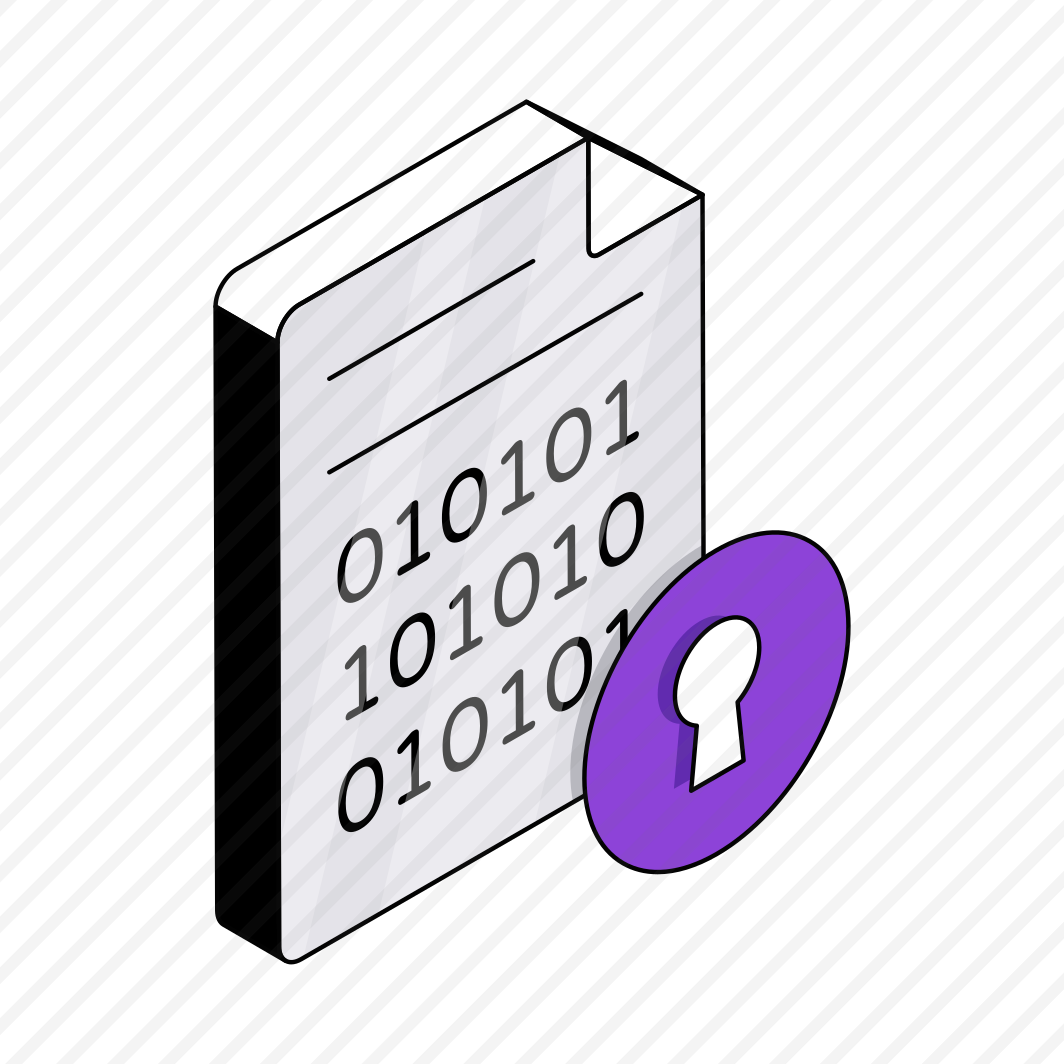 Secure Binary File, Binary Data, Secure Binary Code, Binary Data Security, Binary Data Protection  preview