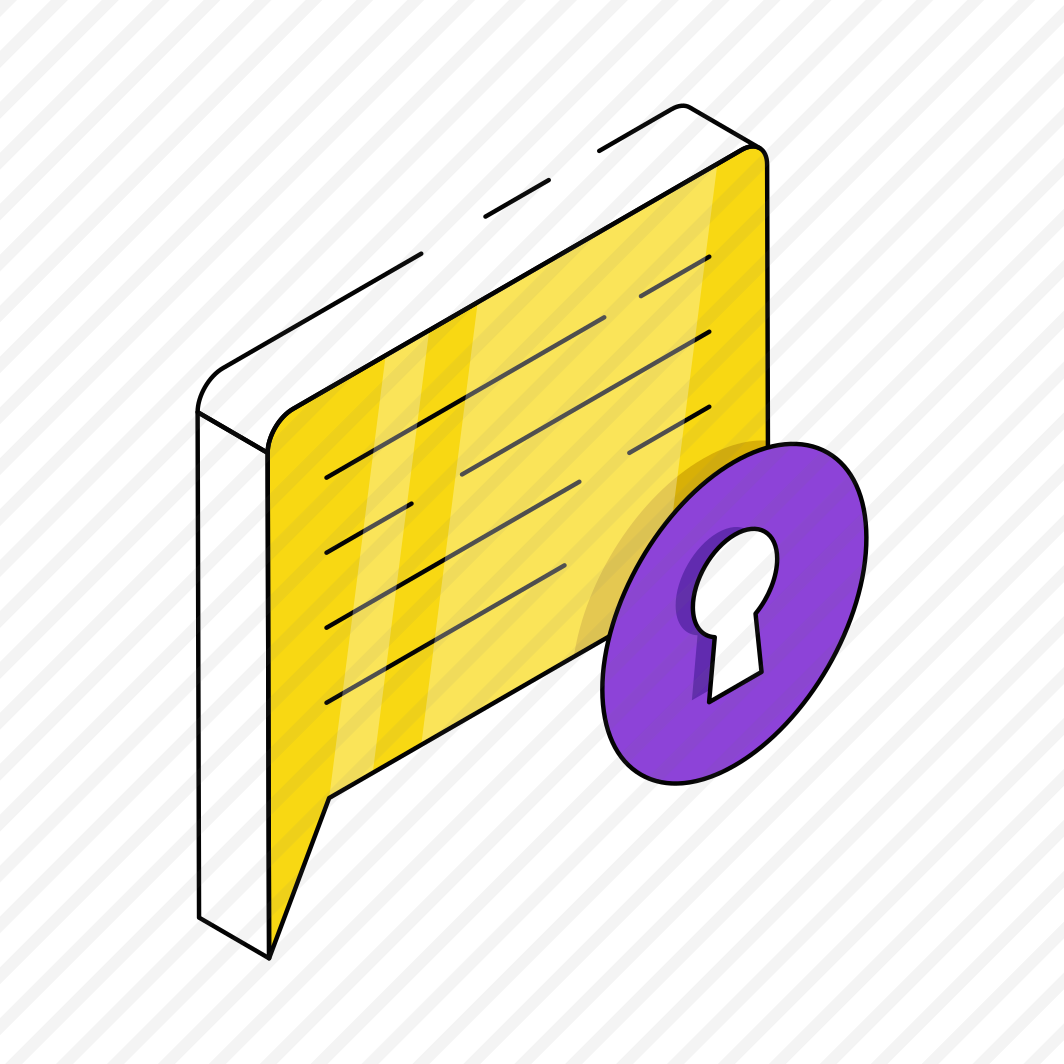 Secure Chat, Encrypted Chat, Encrypted Message, Chat Security, Chat Protection  preview