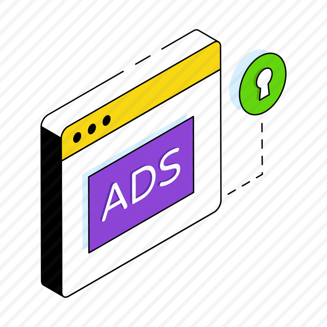 Secure Web Ad, Digital Ad, Online Ad, Online Advertising, Advertisement Website  preview