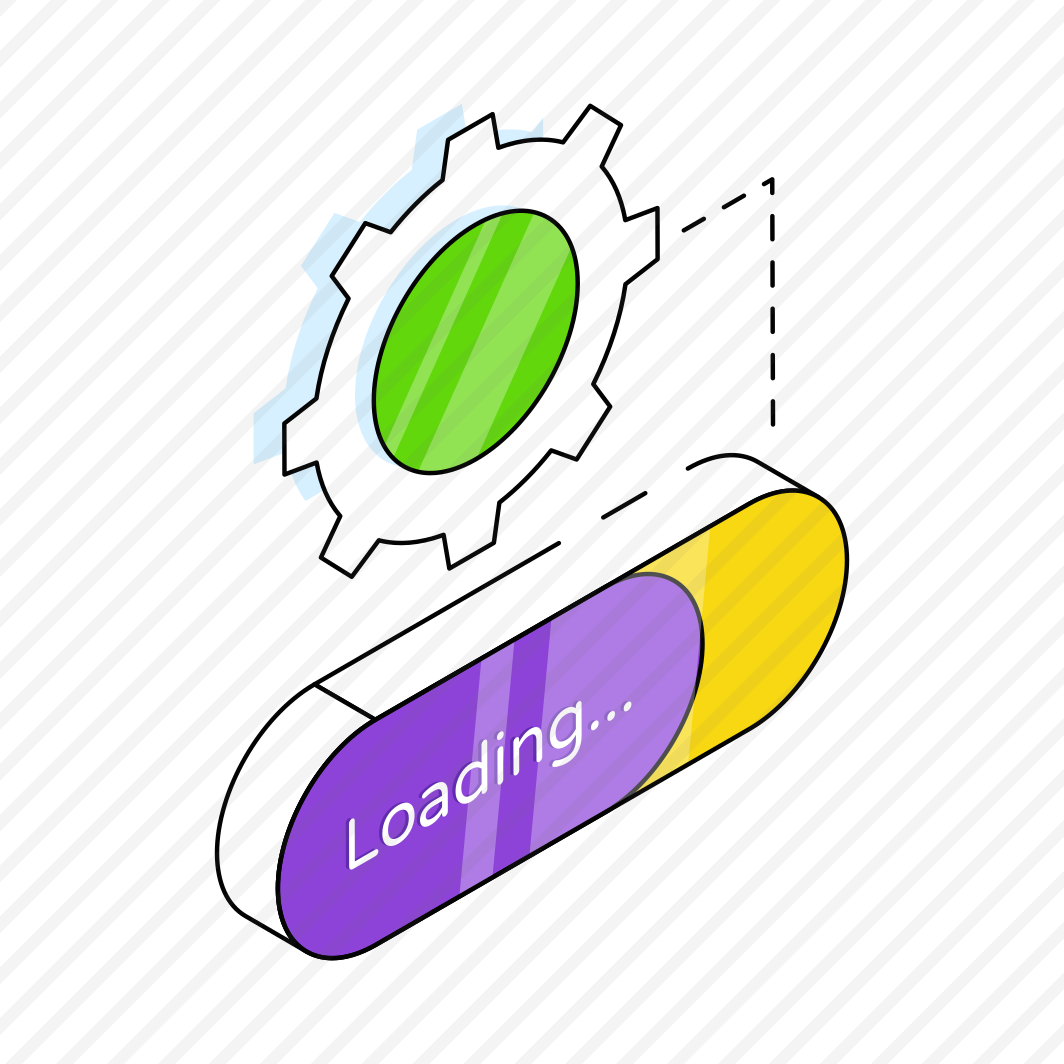 Setting Loading, Buffering, Update Setting, Management, Development  preview